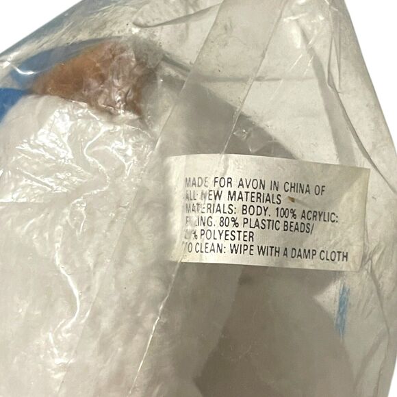 Avon Full O Beans Scout the Terrier November Birthstone 1998 New Original Bag - Picture 5 of 6